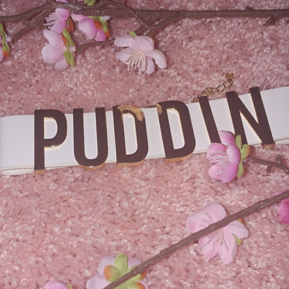 ♡HARLEY QUINN♡ suicide squad PUDDIN choker♡
